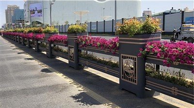 Canteiro elevado de aço galvanizado para plantador de jardim